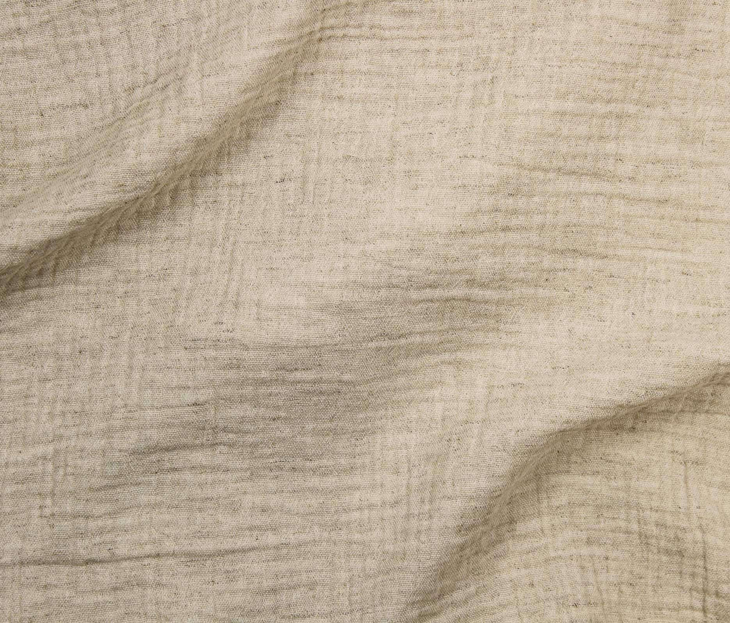 29" Remnant - Natural - Cotton & Linen Double Gauze