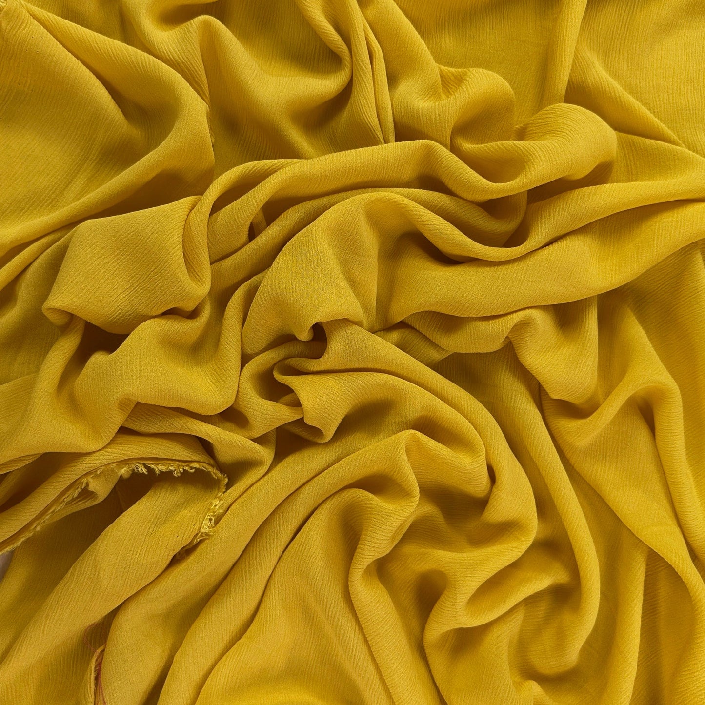 Yellow - Crinkle Yoryu Viscose