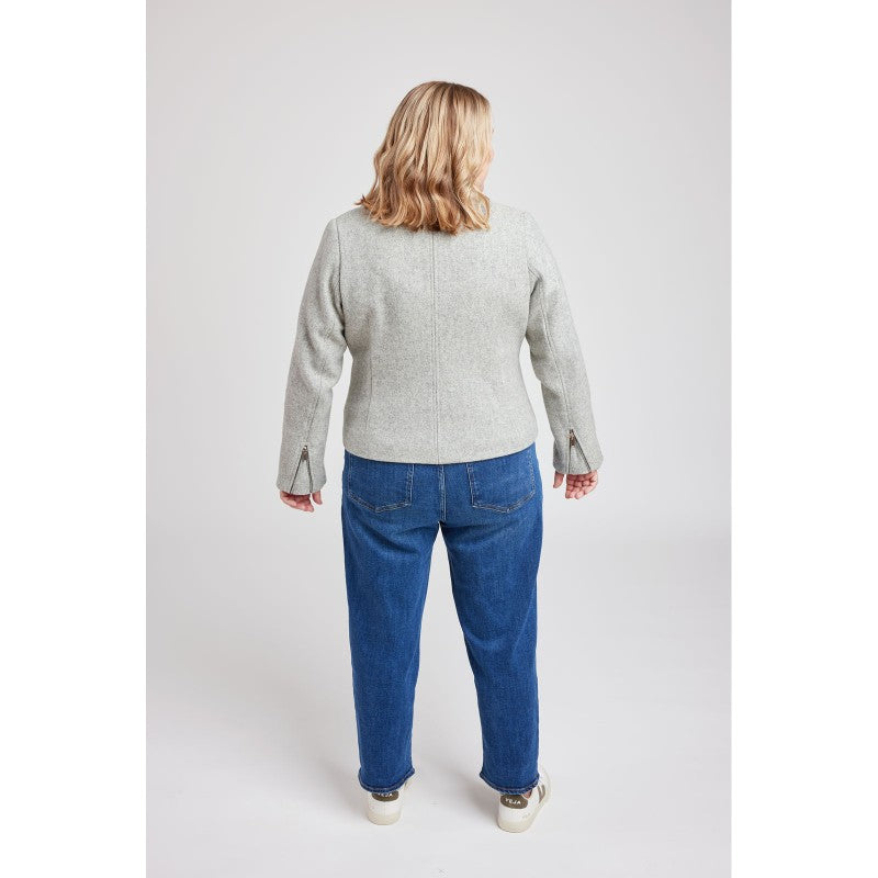 Canton Moto Jacket - Size 12 -32 - By Cashmerette
