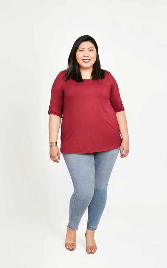 Concord T-Shirt - sizes 12-32 - By Cashmerette