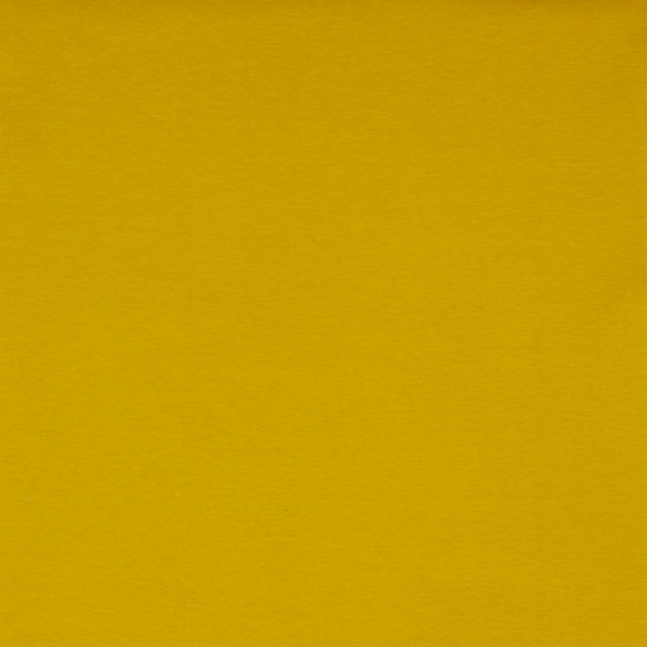 Cotton 1x1 Rib Knit - Ochre