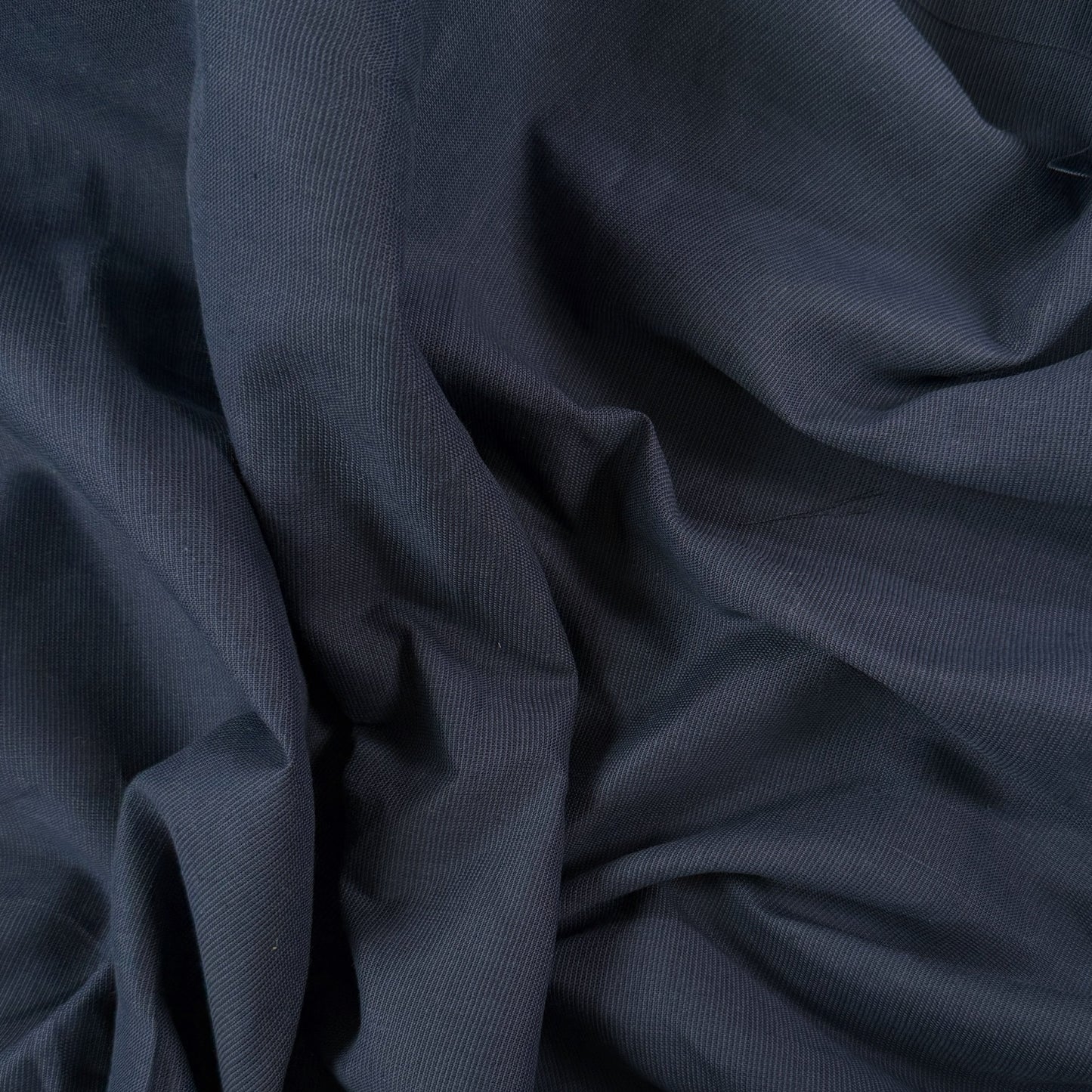 25" Remnant - Cotton Yarn Dyed Woven - Blue - Film Studio Deadstock