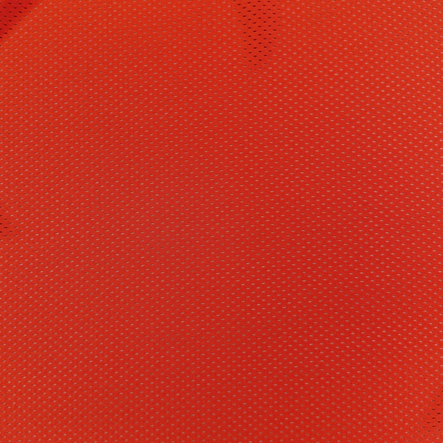 Polyester Tricot Sports Mesh - Bright Orange  - Local Deadstock
