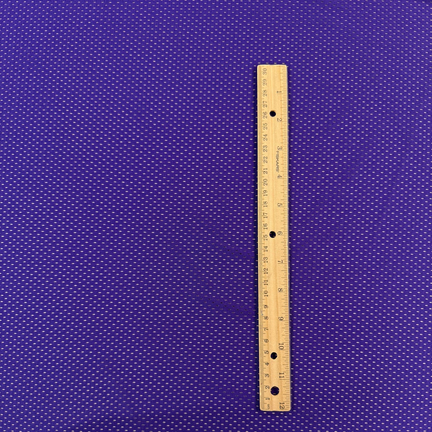 Polyester Tricot Sports Mesh - Purple - Local Deadstock