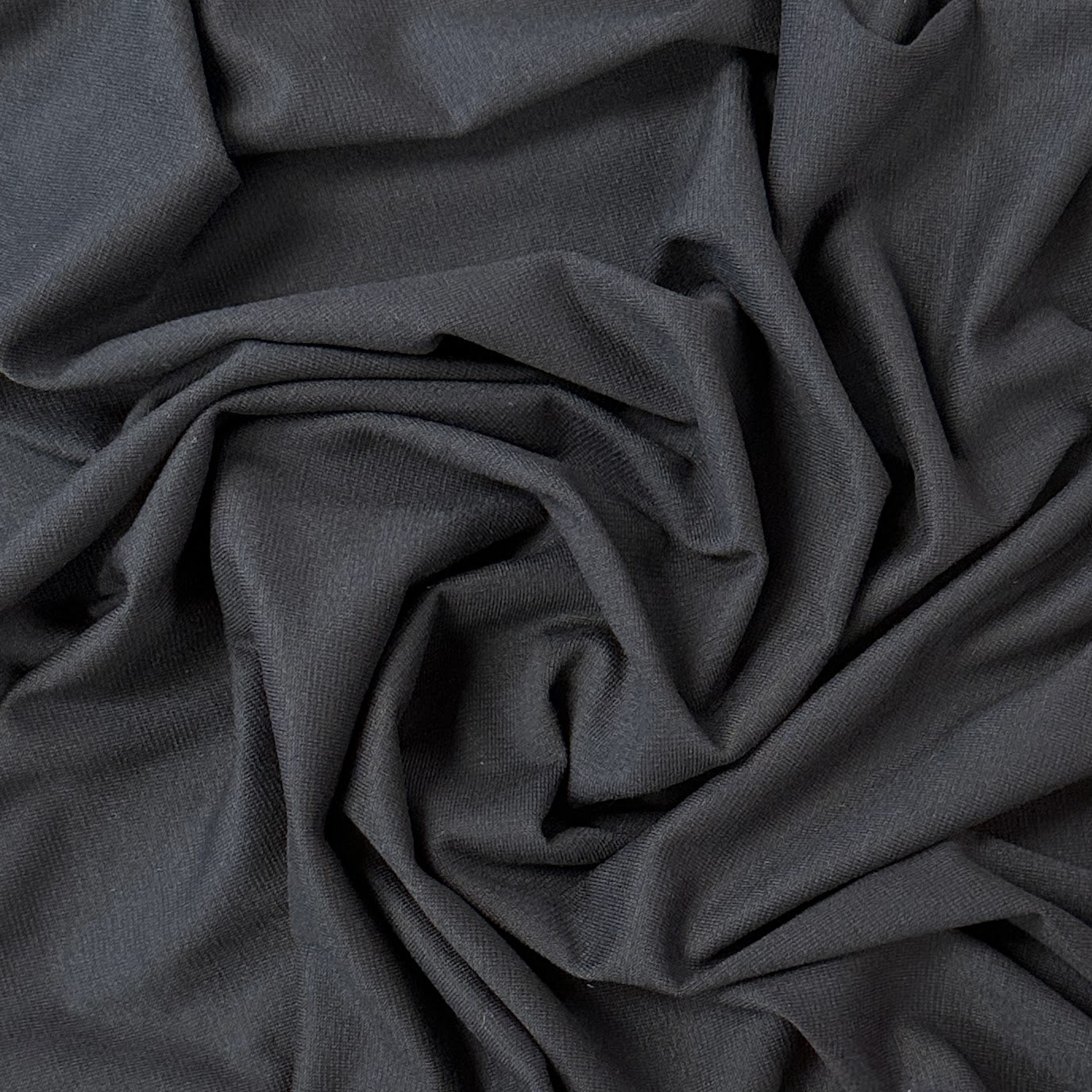 Ecovero Viscose Spandex Jersey - Black