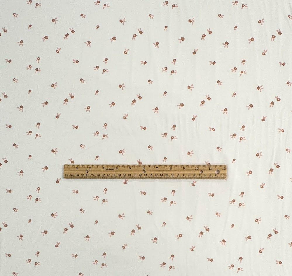 Fine Fleurs - Cotton Jersey Knit