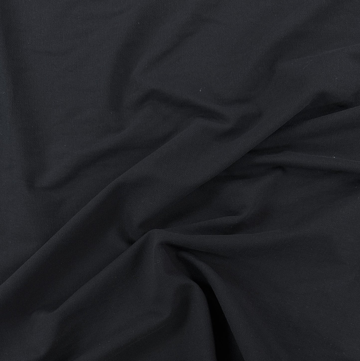18" Remnant - Stretch Twill - Cotton TENCEL™ Lyocell - Black