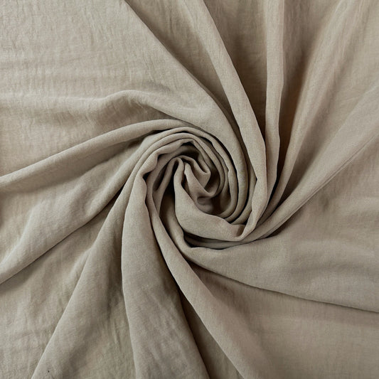 Taupe - Acetate Fabric - Film Studio Deadstock