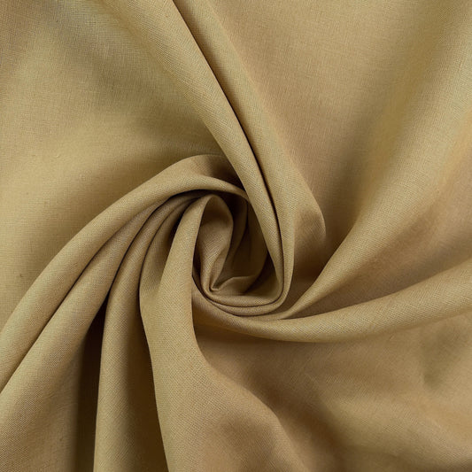 European Linen - Golden Brown - 60"