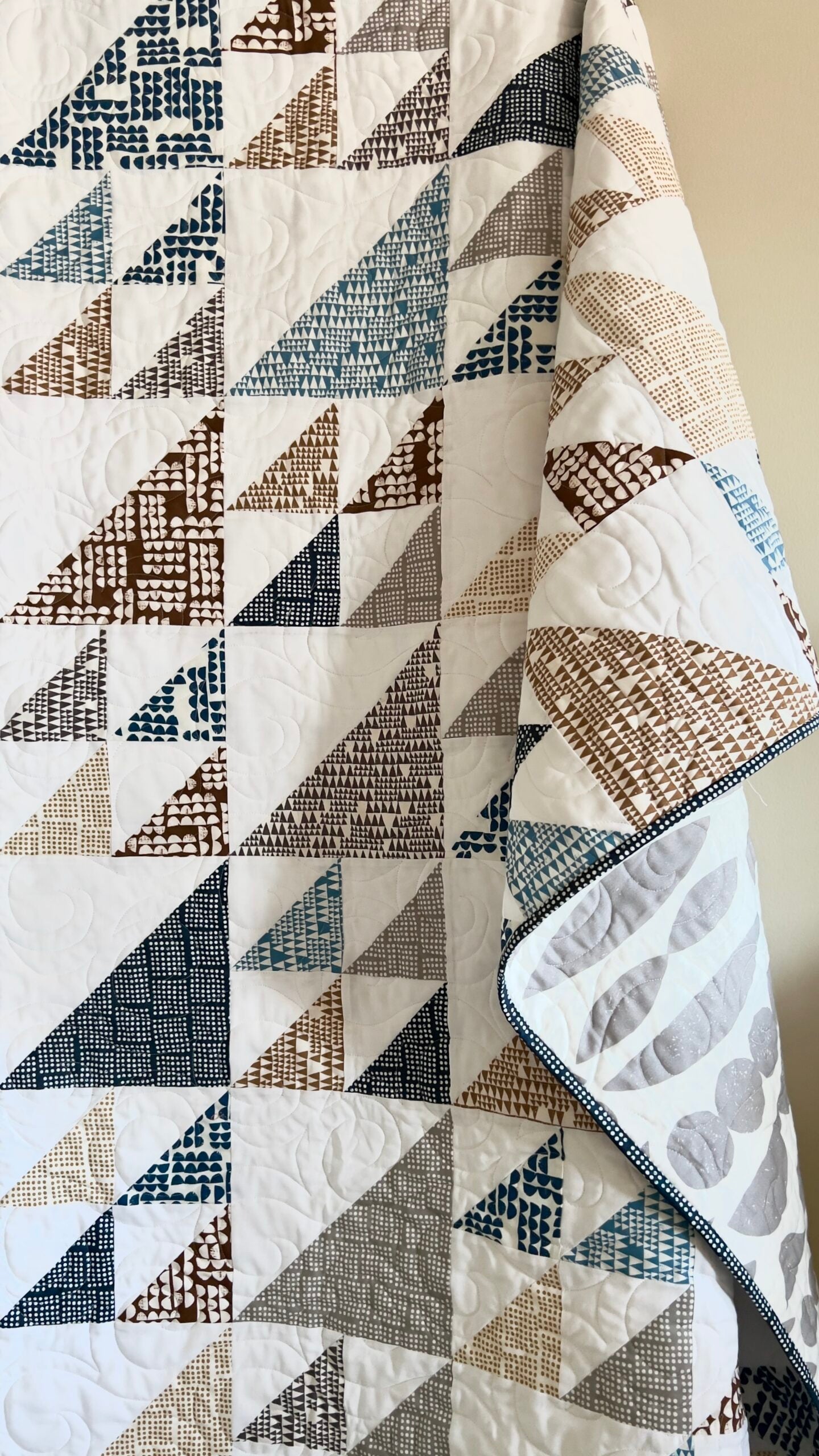 Upwards - Blue - Imprint - GOTS Organic Cotton