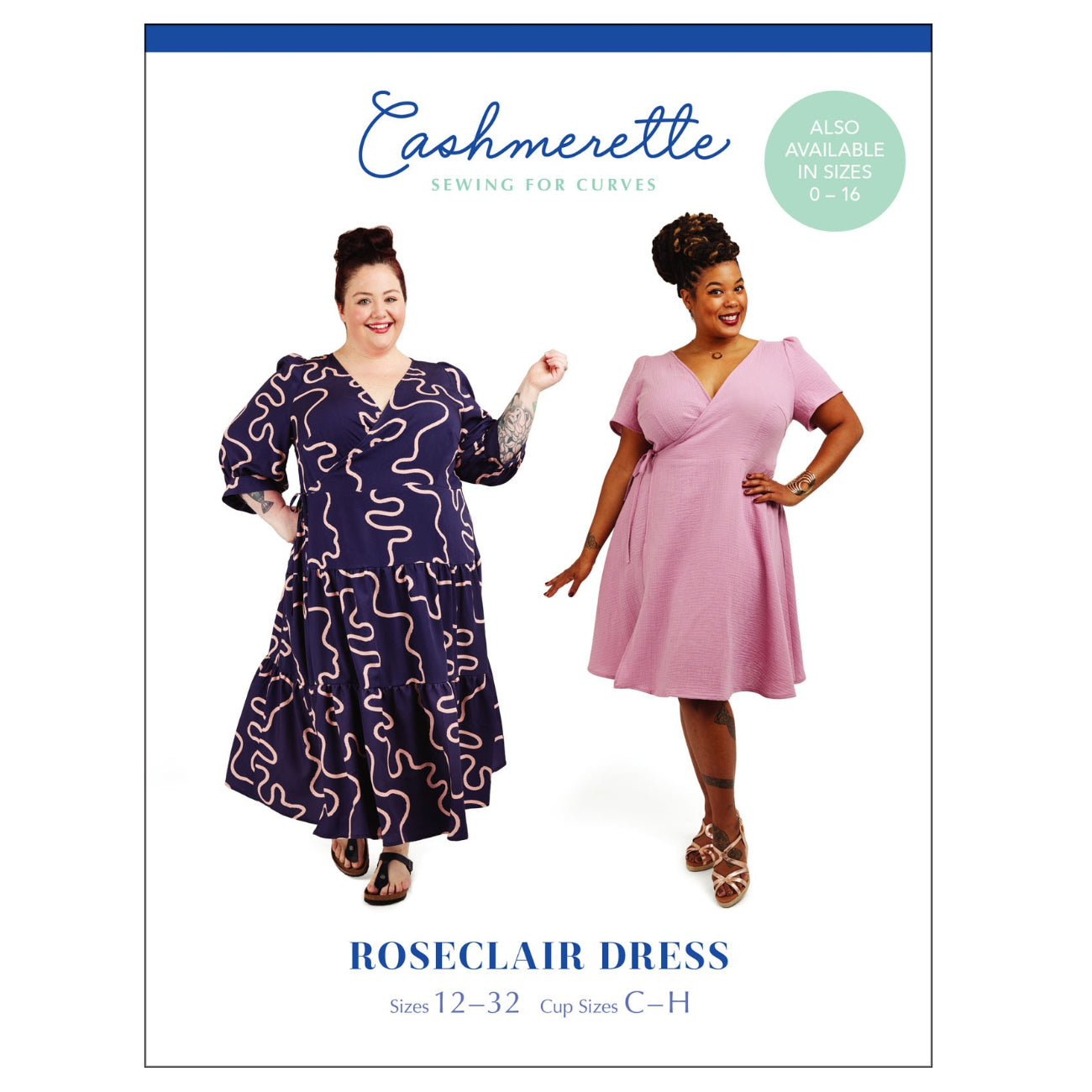 Roseclair Dress - size 12-32 - By Cashmerette