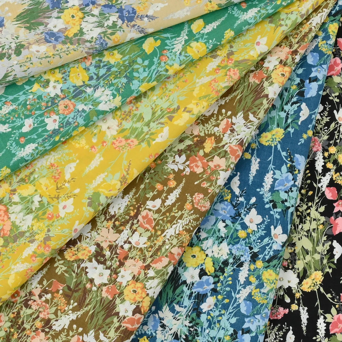 Kokka - Flownny - 13E - Cotton Lawn Fabric