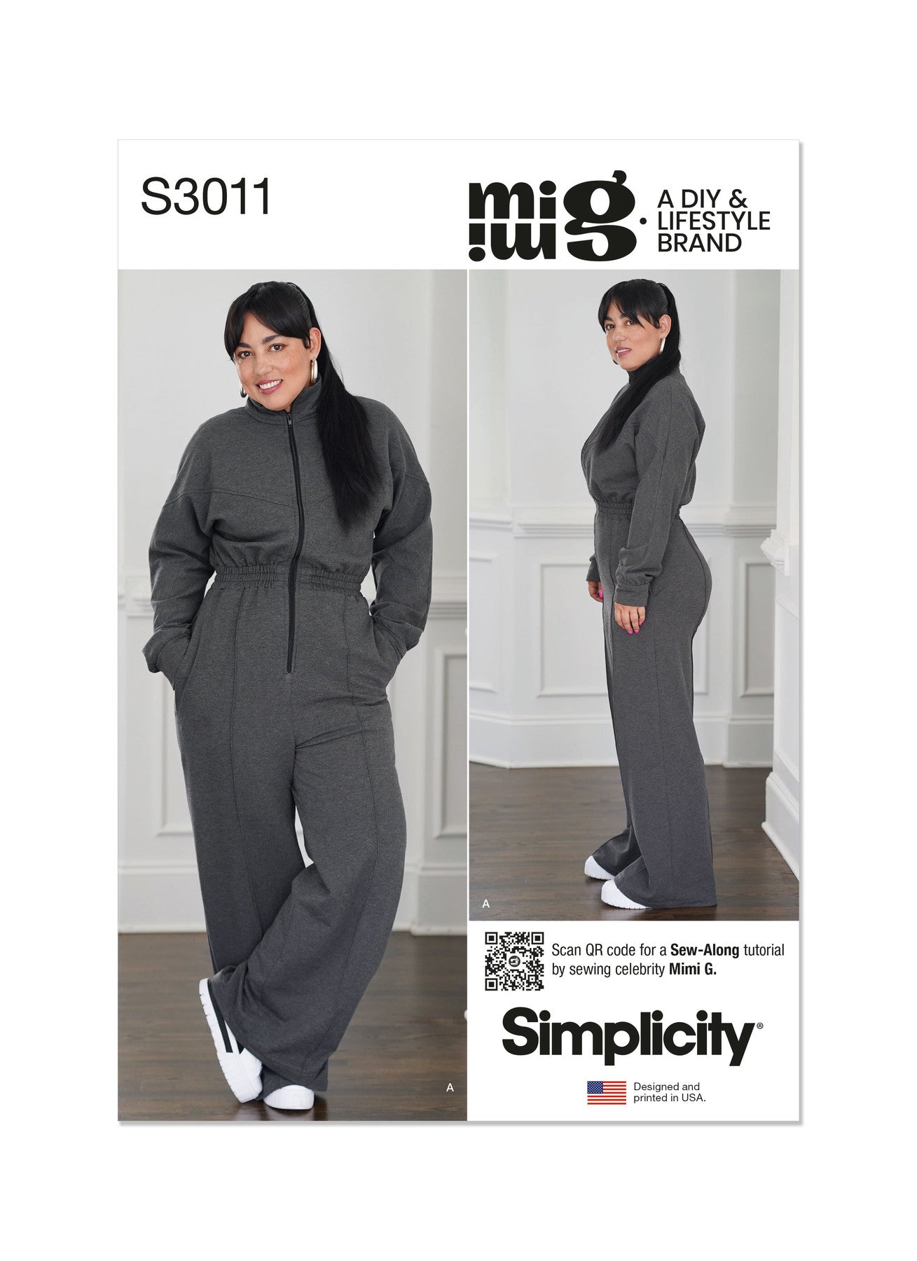 Simplicity - Misses' Sizes 10 - 18 - Jumpsuit by Mimi G Style