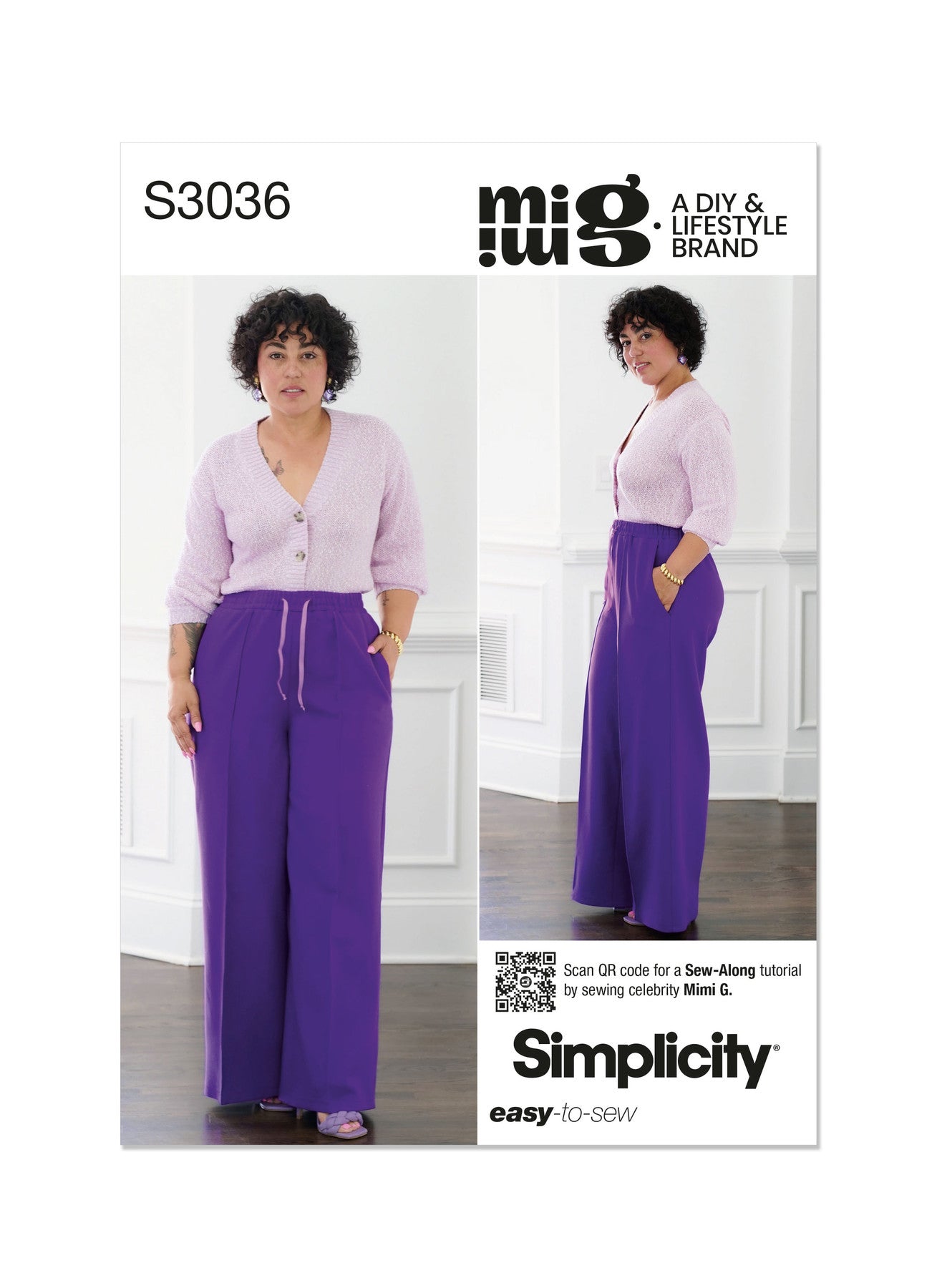 Simplicity - Misses' Sizes 8 -16 - Pants by Mimi G Style
