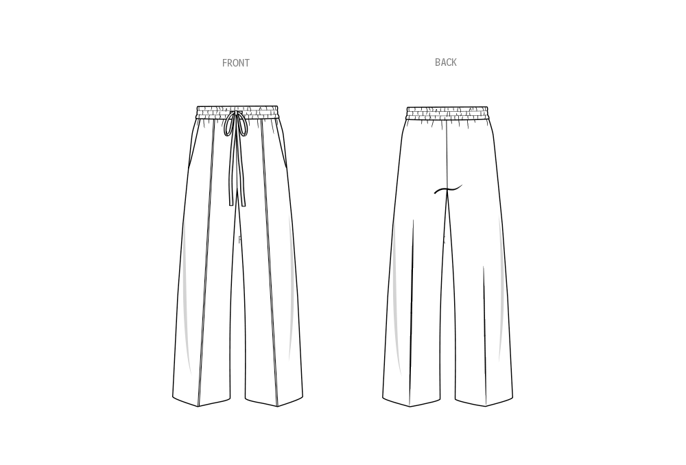 Simplicity - Misses' Sizes 8 -16 - Pants by Mimi G Style