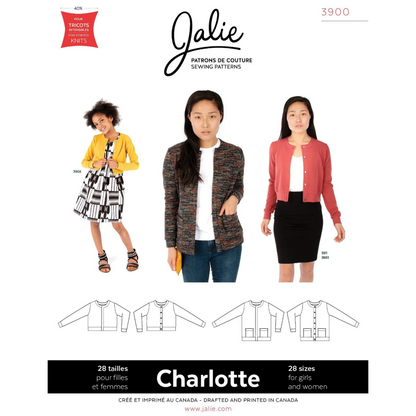 Jalie - 3900 - CHARLOTTE Cardigans