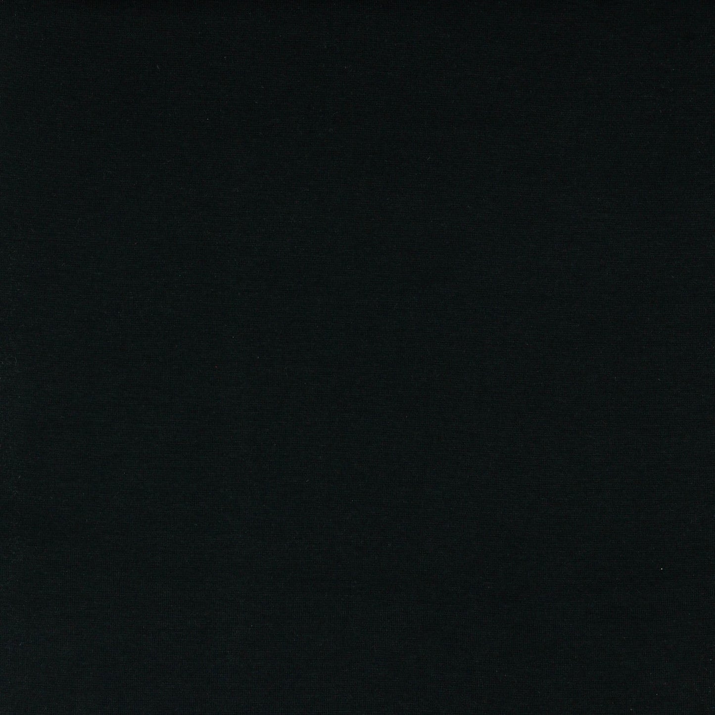 Organic Cotton 2x2 Rib Black
