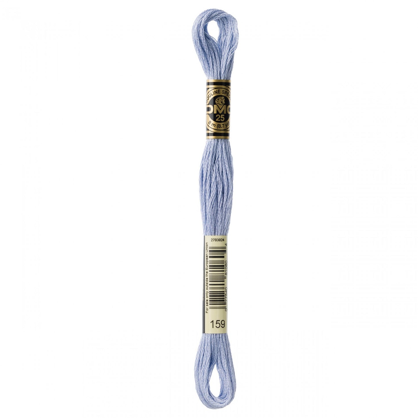 Mouliné Étoile Embroidery Thread / Floss - Light Gray Blue - 8.7yd Skein