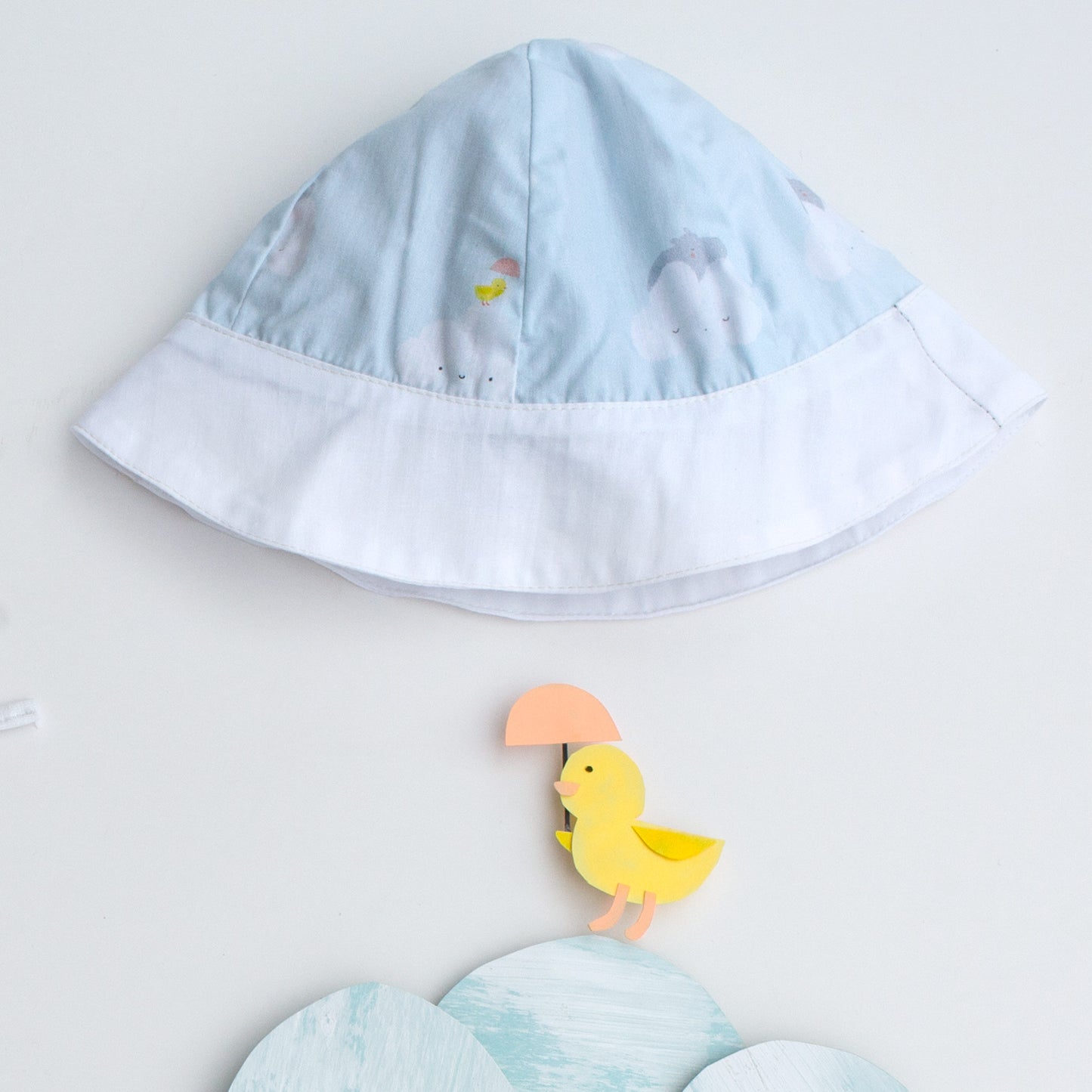 Rhinos - Blue - Cotton Poplin