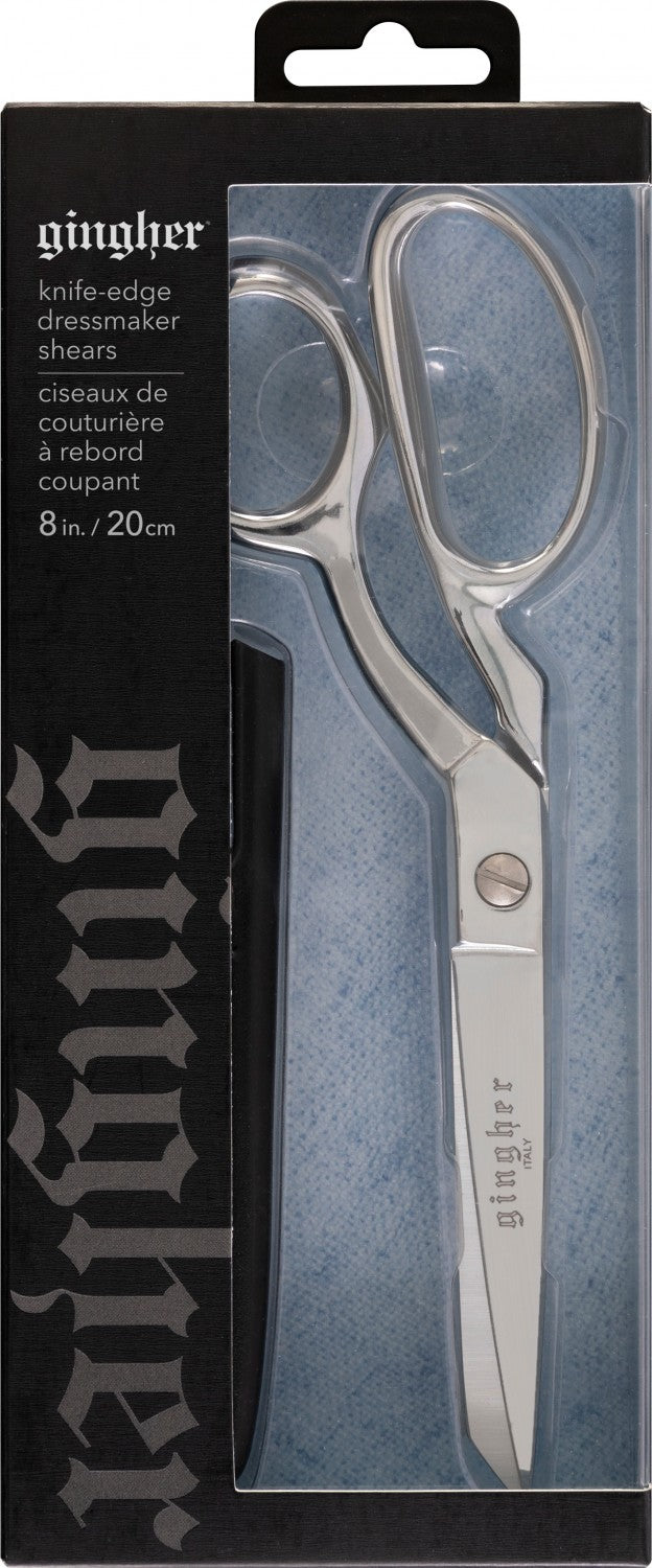 Gingher 8-Inch Knife Edge Dressmaker's Sewing Shears Scissors