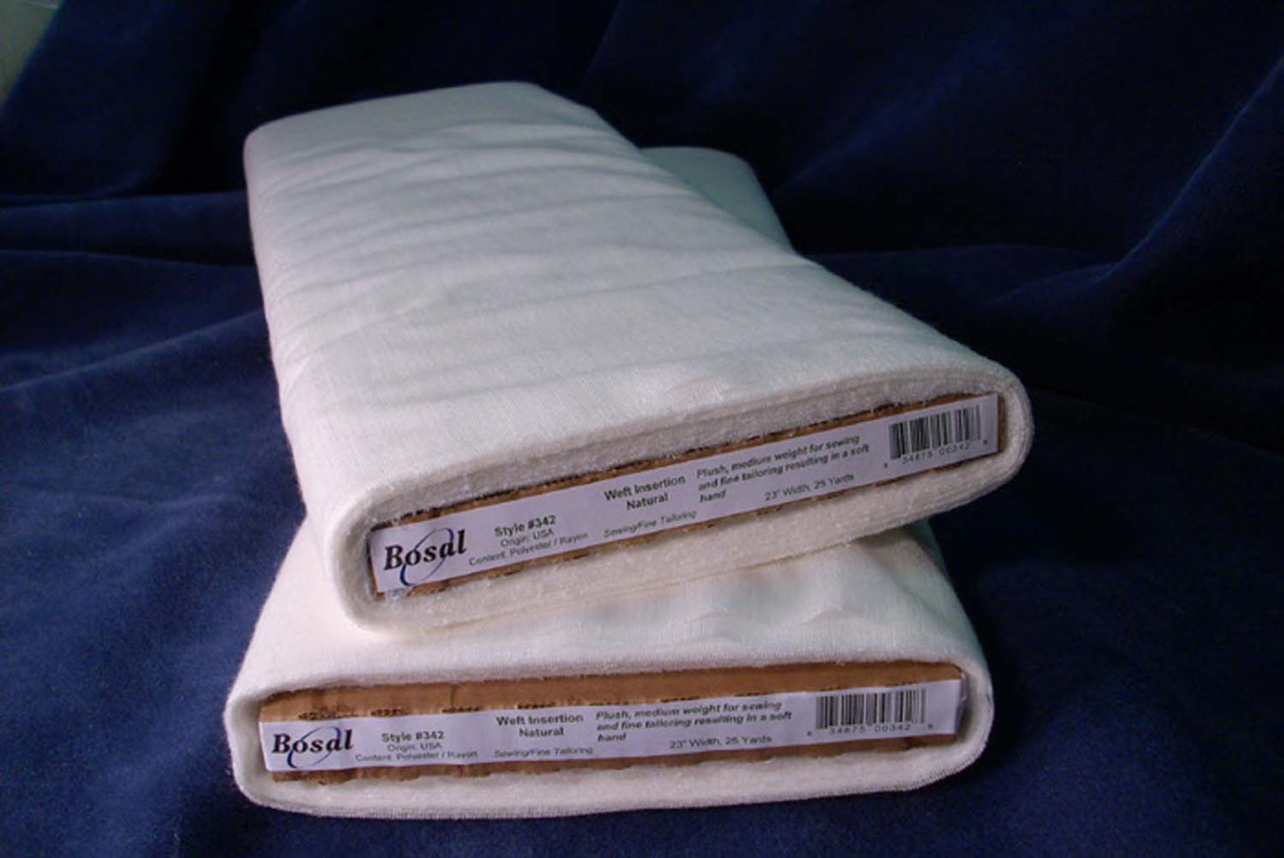 Bosal - Fusible Weft Insertion Interfacing - White - 20" wide - 1/2 yard