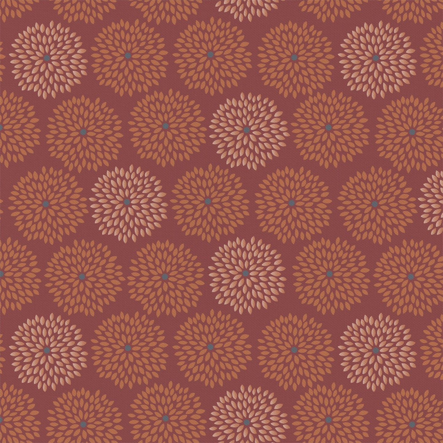 Dahlia - Metallic Copper Flower Burst