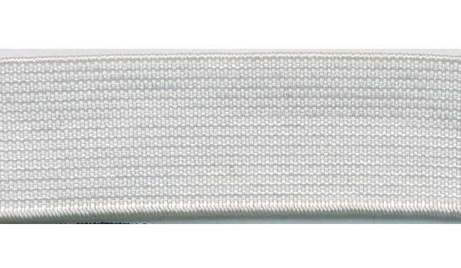 2" (51mm) Woven Elastic - White
