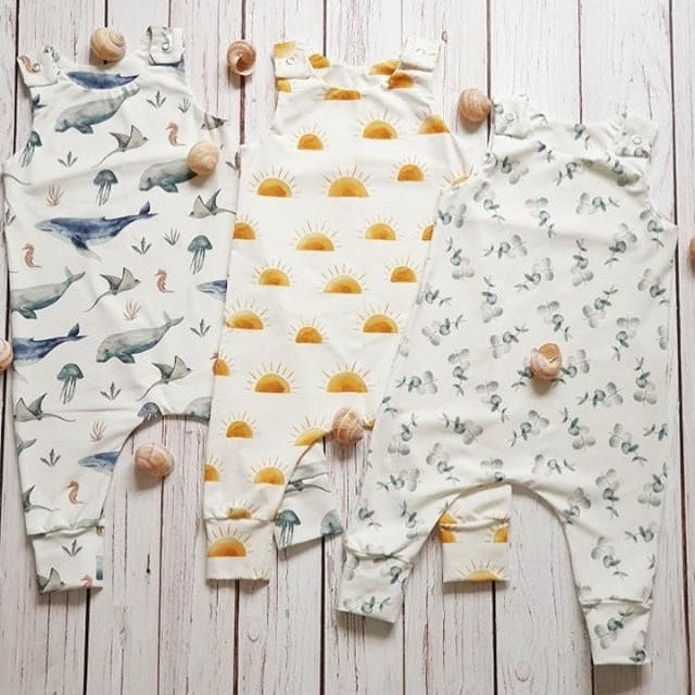 Deep Sea Life Cotton Jersey Knit