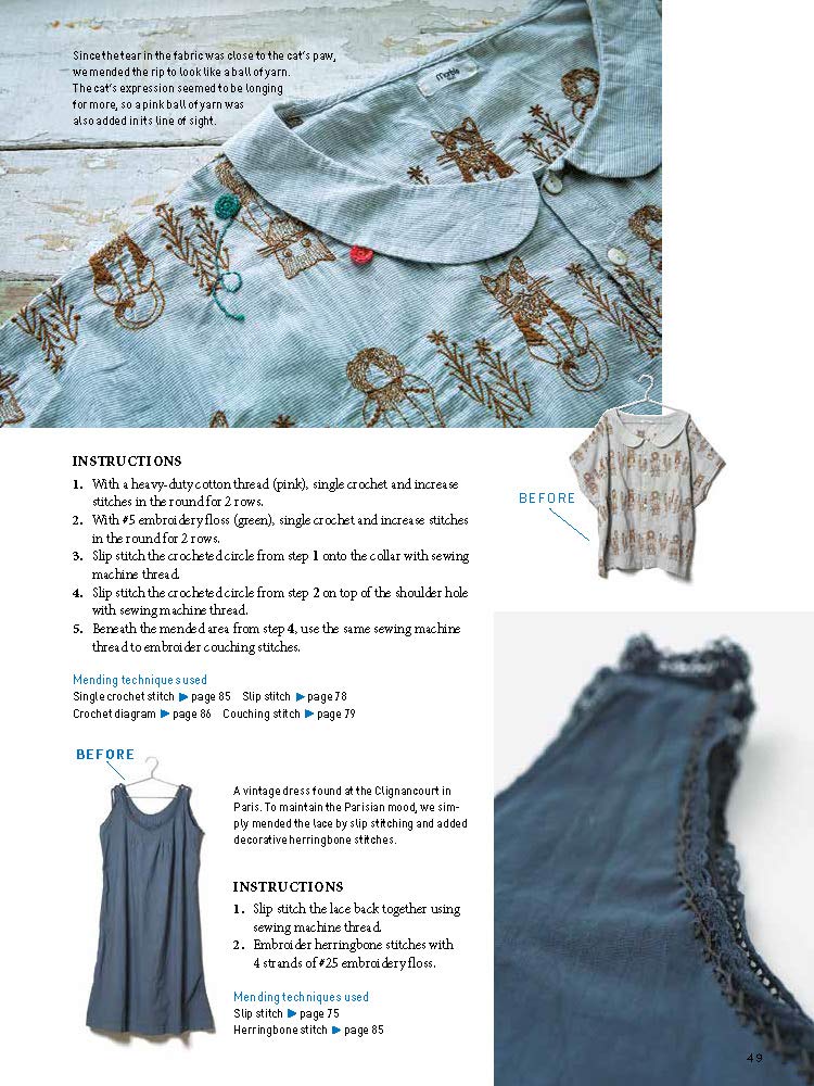 Joyful Mending - Visible Repairs for the Perfectly Imperfect Things We Love! - By Noriko Misumi