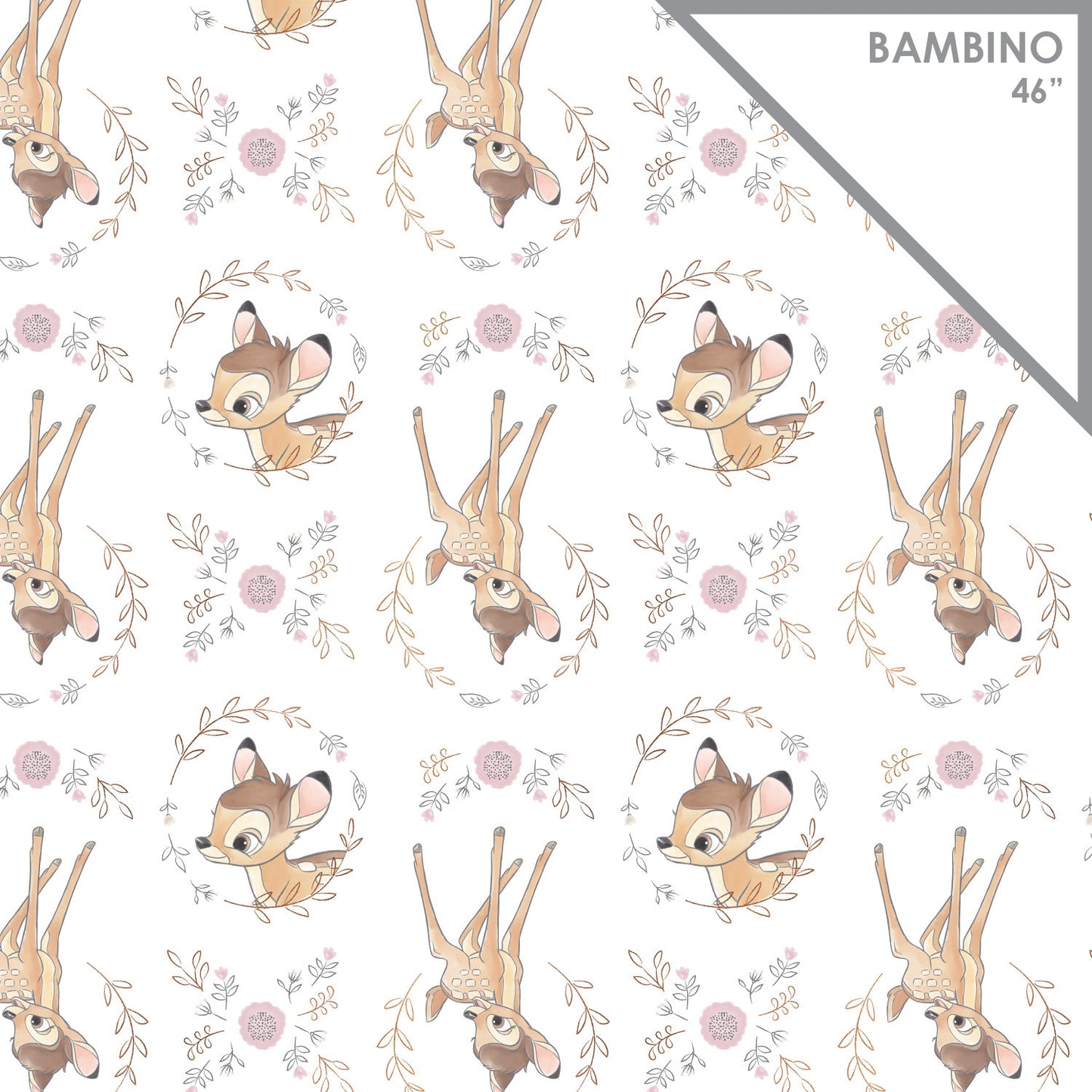 30" Remnant - Bambi - Bambino - Double Gauze - White