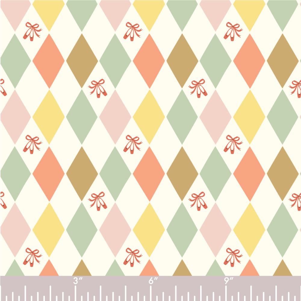 Organic Cotton Poplin - Harlequinade