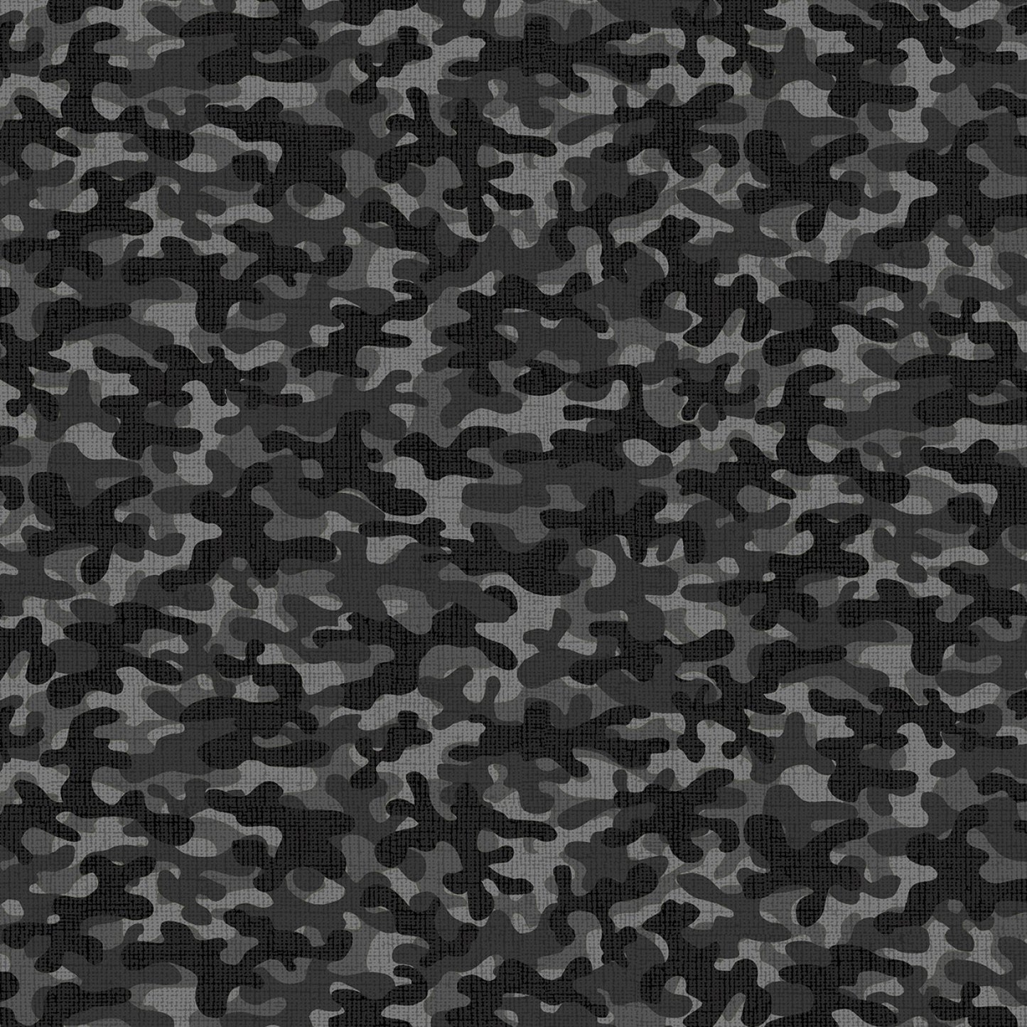 Silver Camo Blender - Cotton Fabric