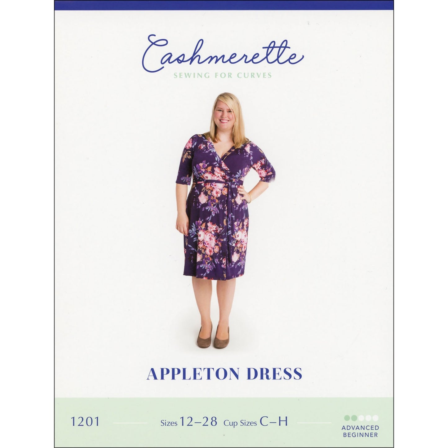 Appleton Wrap Dress - By Cashmerette - 12-32