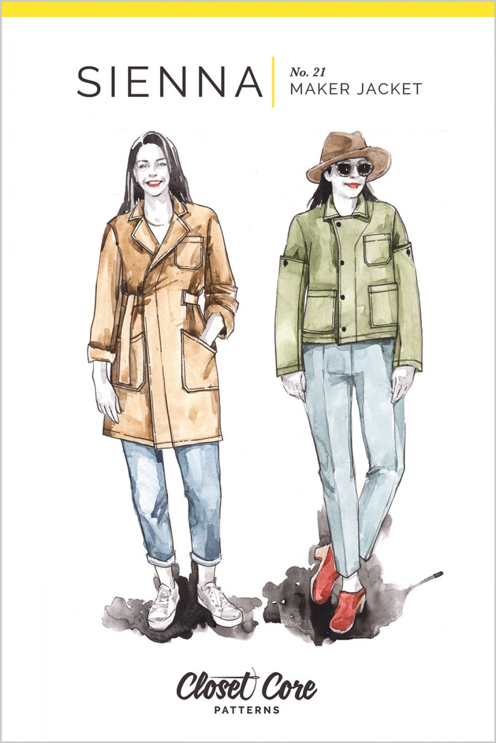 Sienna Maker Jacket - By Closet Core Patterns