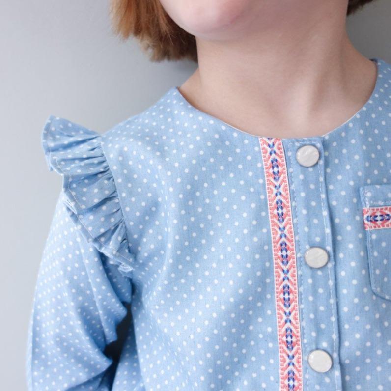 Ikatee - MARIEKE Jumpsuit, playsuit & dress - Kids 3/12 - Paper Sewing Pattern