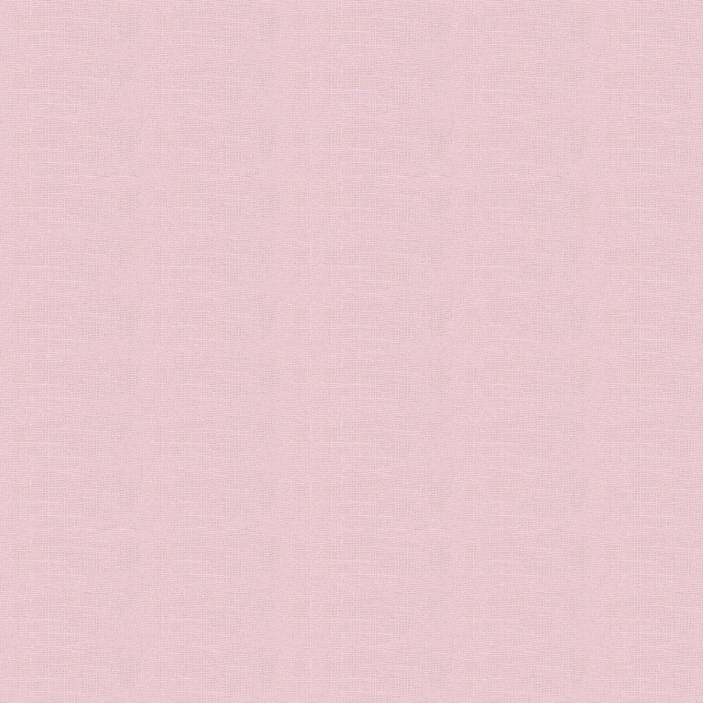 Silky Cotton Solids Japanese Quilting Fabric - Powder Pink