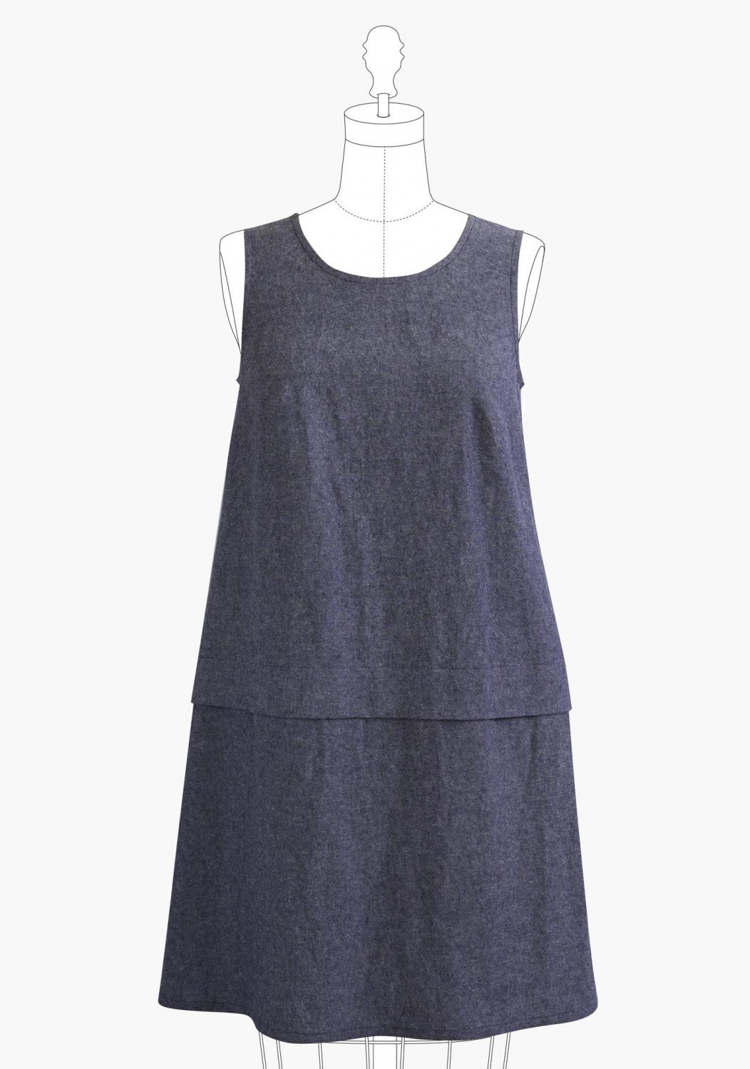 Willow Tank Dress Pattern - Grainline Studio