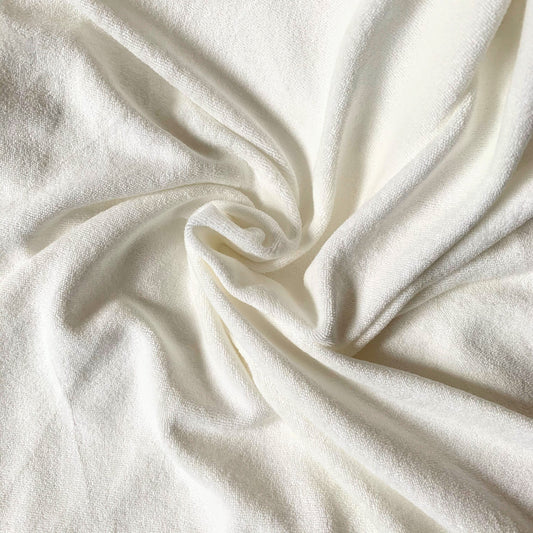 Organic Bamboo Cotton Baby Loop Terry - 1/2 Yard - Riverside Fabrics