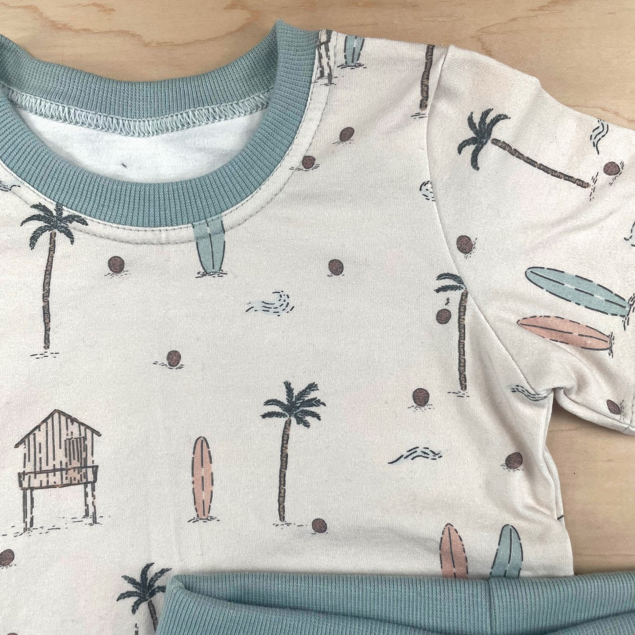 At the Beach - Eva Catharina Deweerdt - Cotton Jersey Knit
