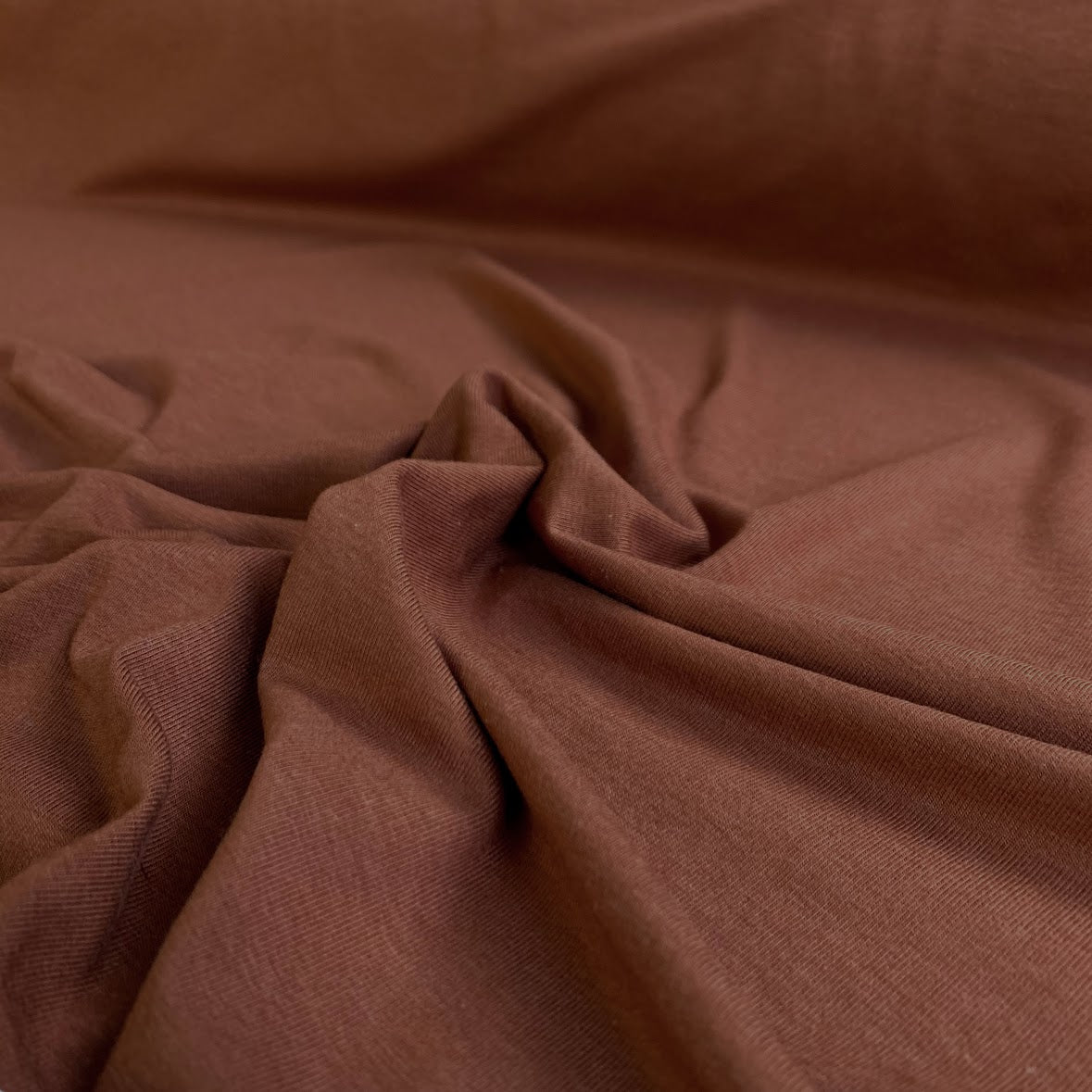 Bamboo/Cotton Stretch Jersey Knit - Allspice