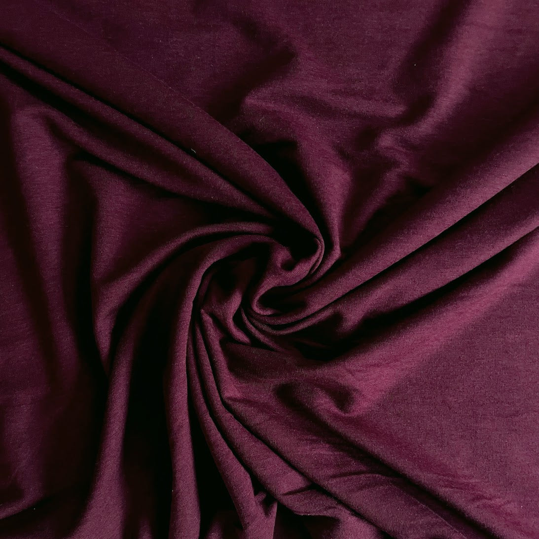 60" Remnant - TENCEL™ Lyocell Organic Cotton French Terry - Merlot
