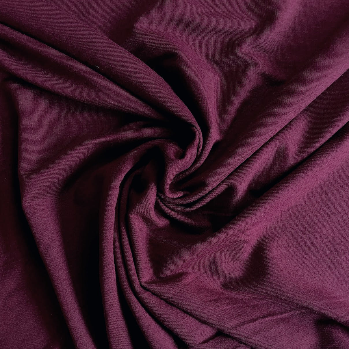 60" Remnant - TENCEL™ Lyocell Organic Cotton French Terry - Merlot