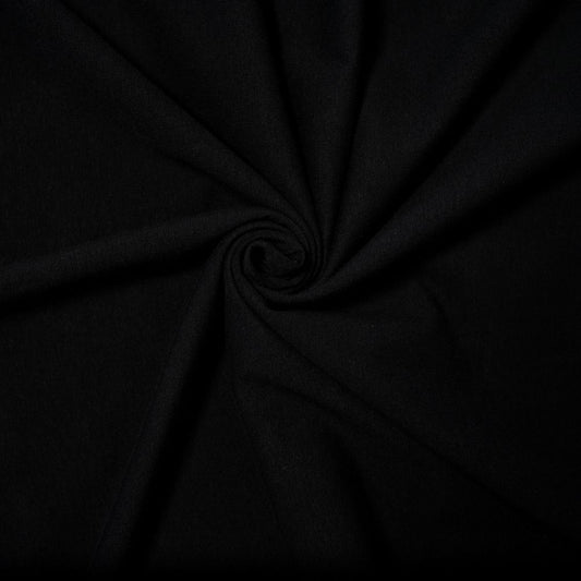 Bamboo/Cotton Stretch Jersey - Black