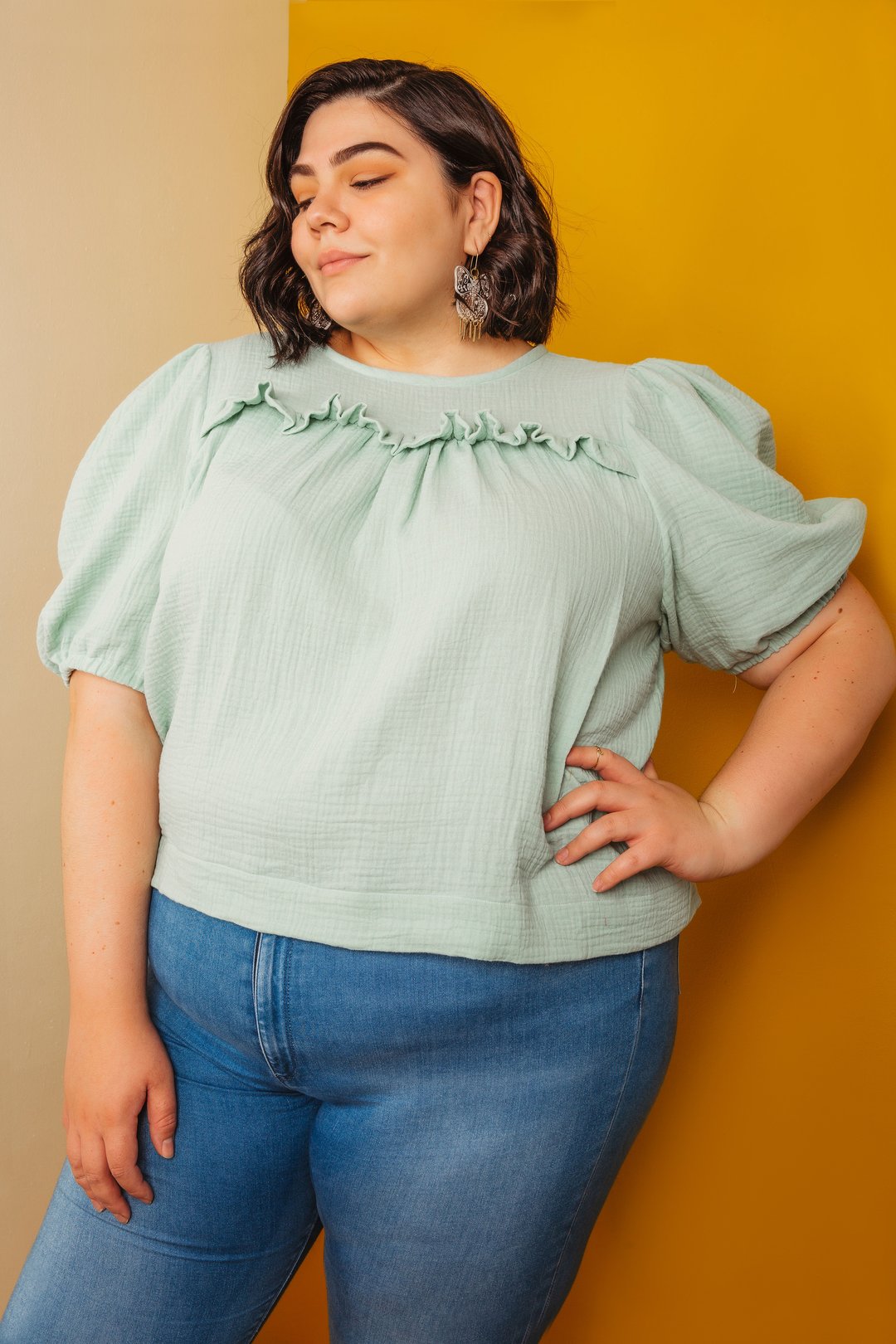 Sagebrush Top Pattern - By Friday Pattern Co