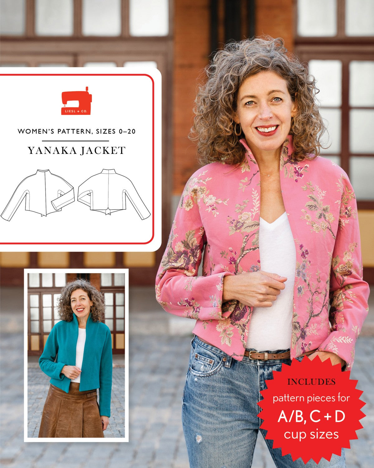Liesl + Co - Yanaka Jacket Sewing Pattern