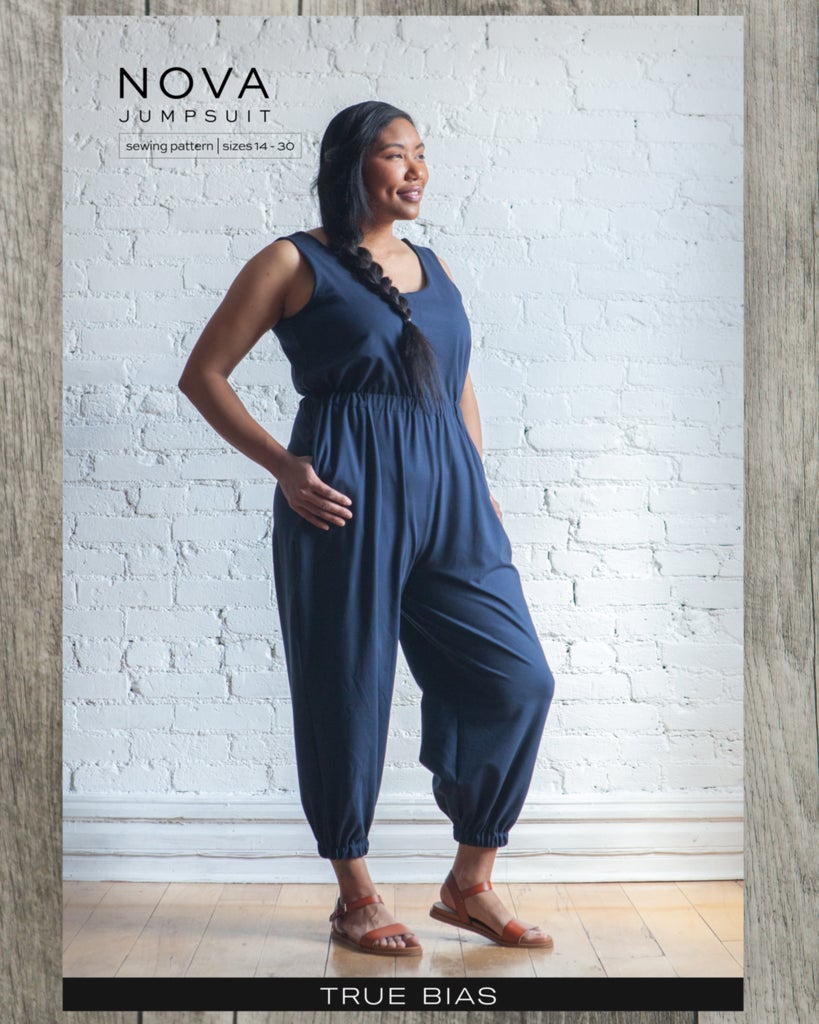 Nova Jumpsuit - Size 14-30 - By True Bias Patterns