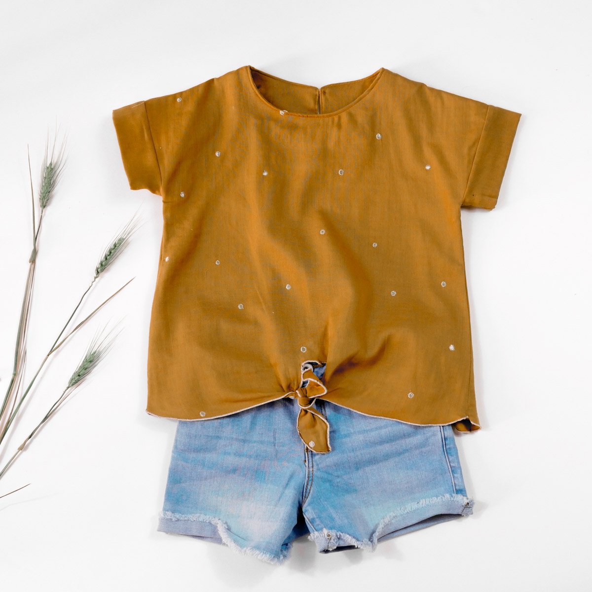 Ikatee - PEONY Top - Kids 3/12Y - Paper Sewing Pattern