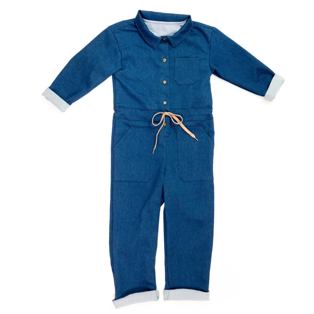 Ikatee - BROOKLYN Jumpsuit - Baby 6M/4Y - Paper Sewing Pattern