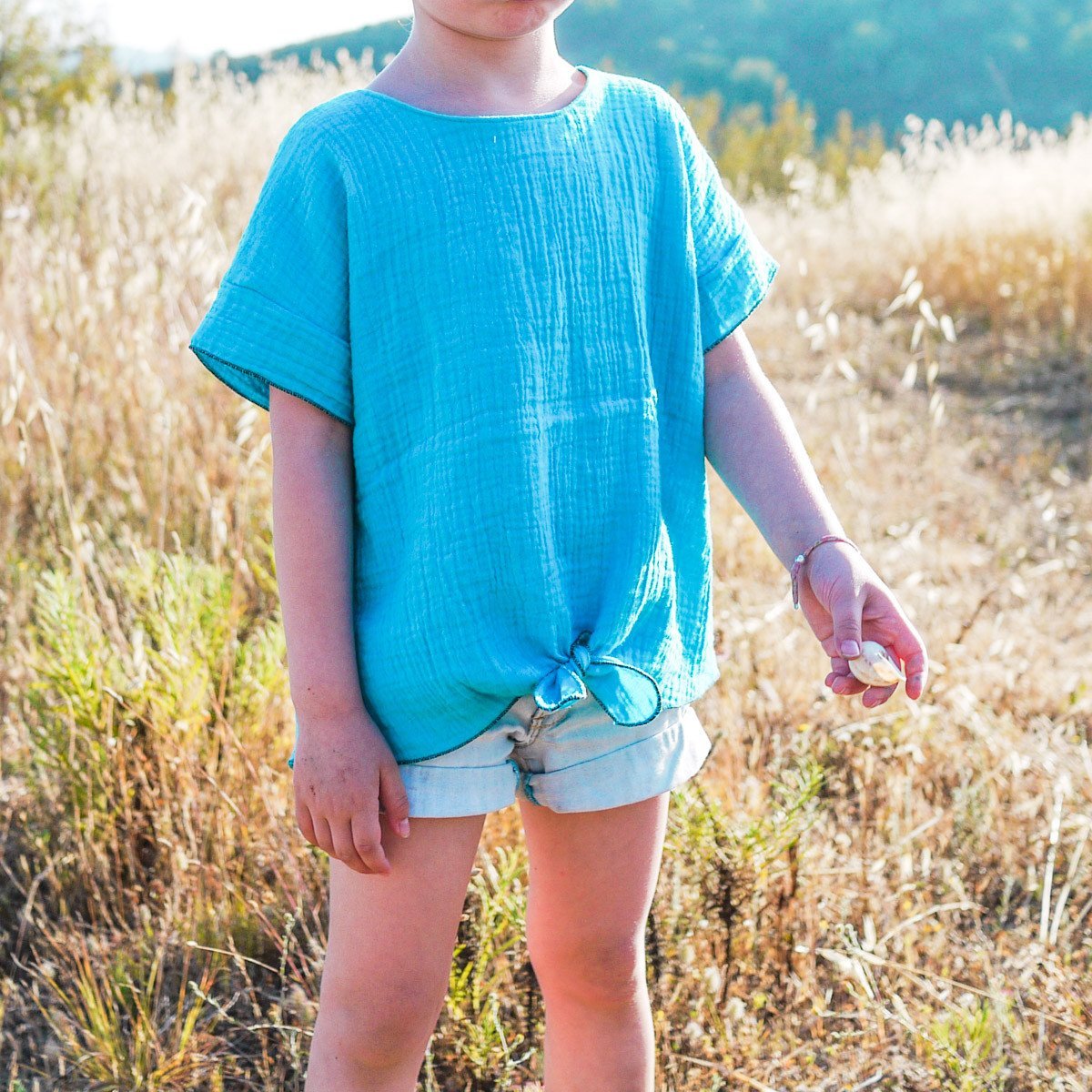 Ikatee - PEONY Top - Kids 3/12Y - Paper Sewing Pattern