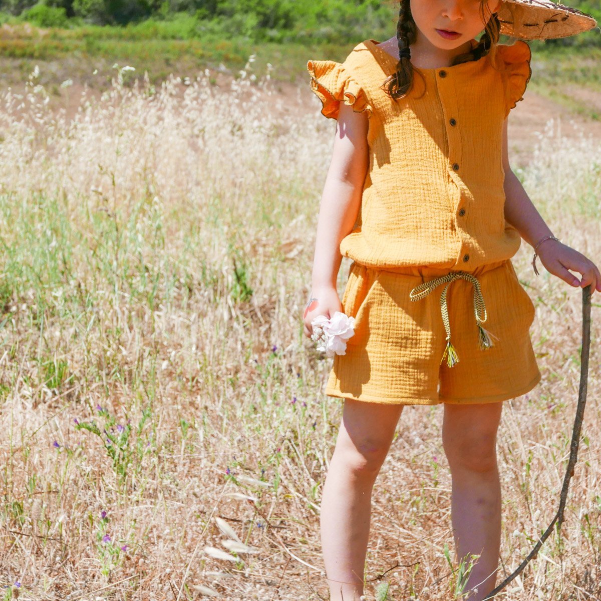 Ikatee - MARIEKE Jumpsuit, playsuit & dress - Kids 3/12 - Paper Sewing Pattern